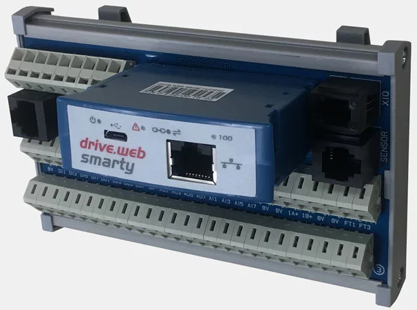 smarty3 - Advanced Universal Automation Controller – 61 Terminals – with encoder and steppers