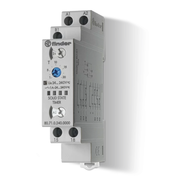 Type 80.71 - Modular Solid State timer (SST) 1A Type 80.71 - Modular Solid State timer (SST) 1A