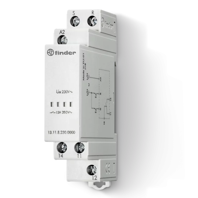 Type 13.11 - Electronic call & reset relay and monostable relay 8 - 12A