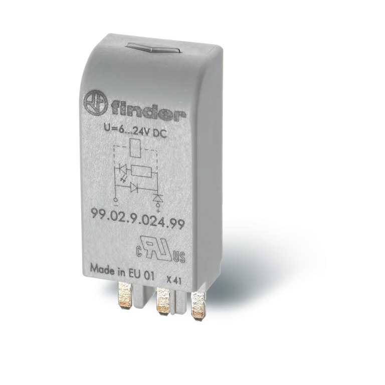 Type 99.02 - Coil indication and EMC suppression modules Type 99.02 - Coil indication and EMC suppression modules