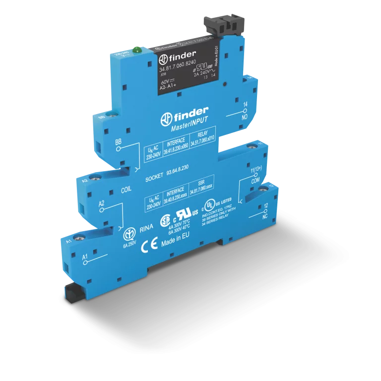 Type 39.40 - MasterINTERFACE - MasterINPUT SSR Relay Interface Module
