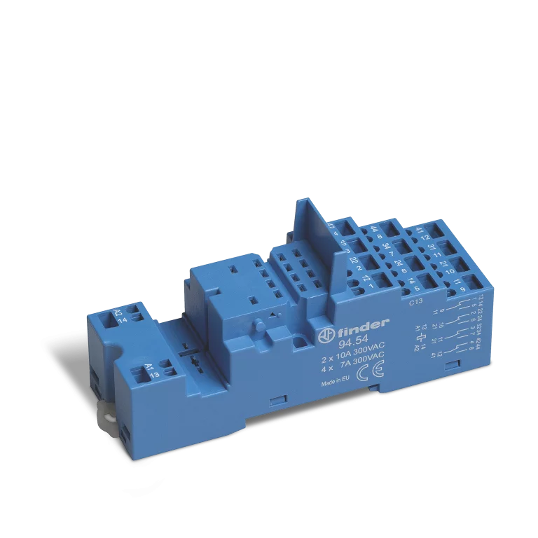 Type 94.54 - Screwless terminal socket Type 94.54 - Screwless terminal socket
