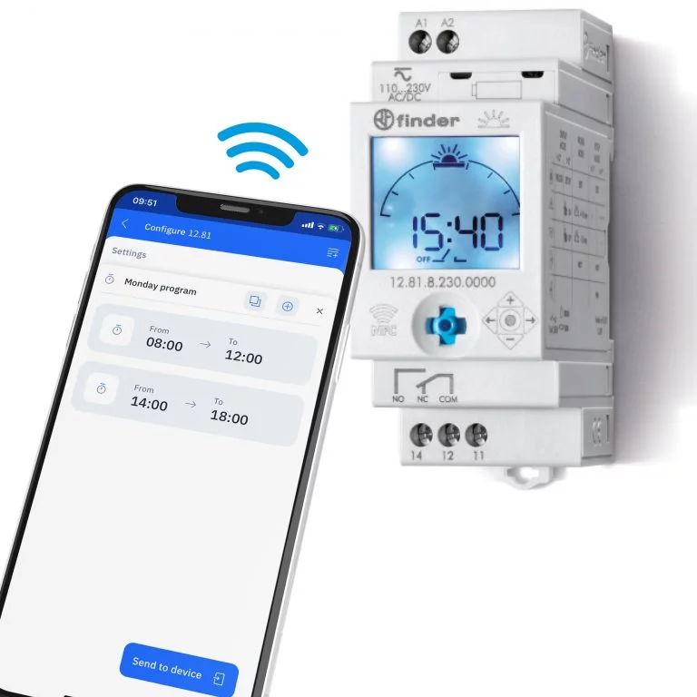 Type 12.81 - Digital time Astro switch 16A Type 12.81 - Digital time Astro switch 16A