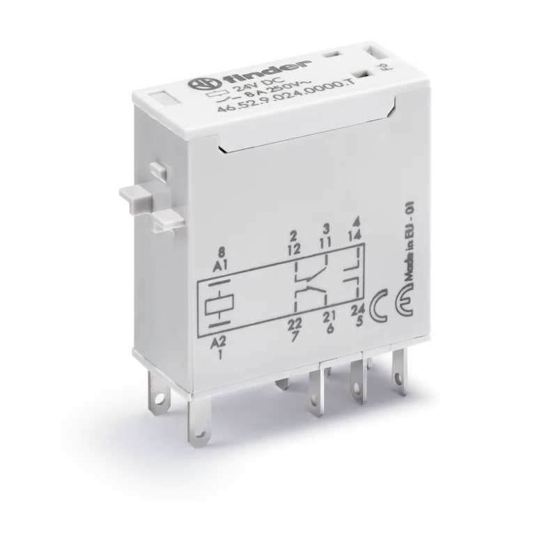 Type 46.52T - Relays for railway applications 8A Type 46.52T - Relays for railway applications 8A