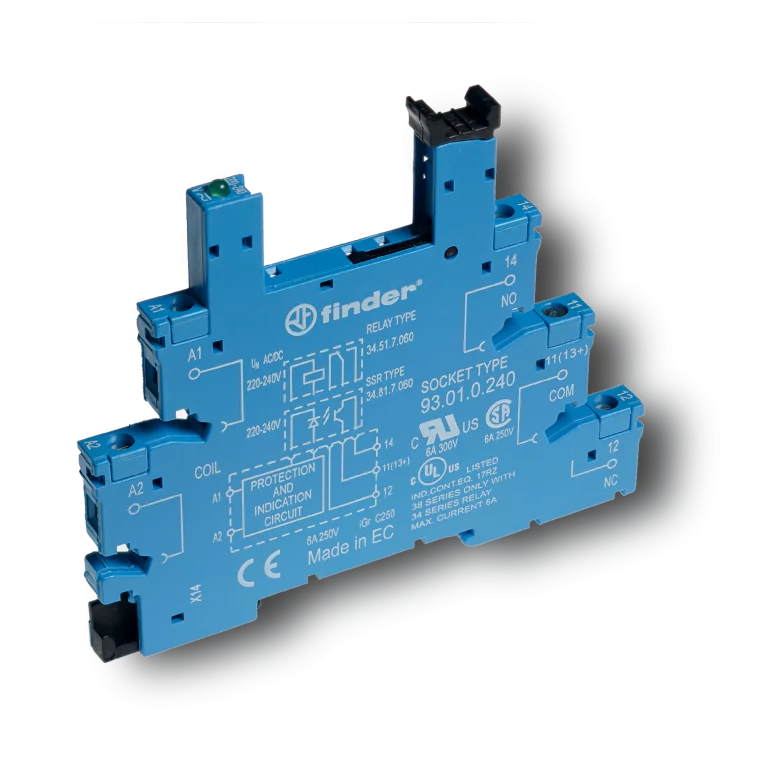 Type 93.01 - screw terminal socket Type 93.01 - screw terminal socket