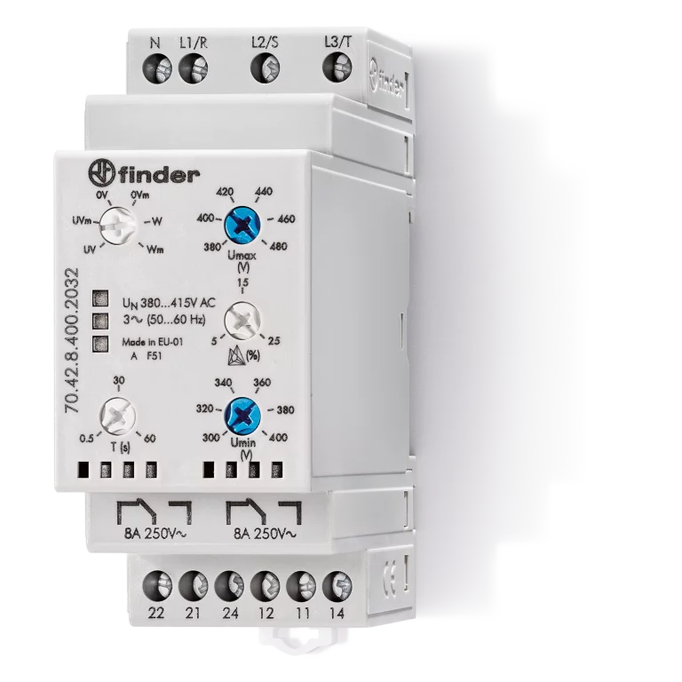 Type 70.42 - Three-phase line monitoring relay Type 70.42 - Three-phase line monitoring relay