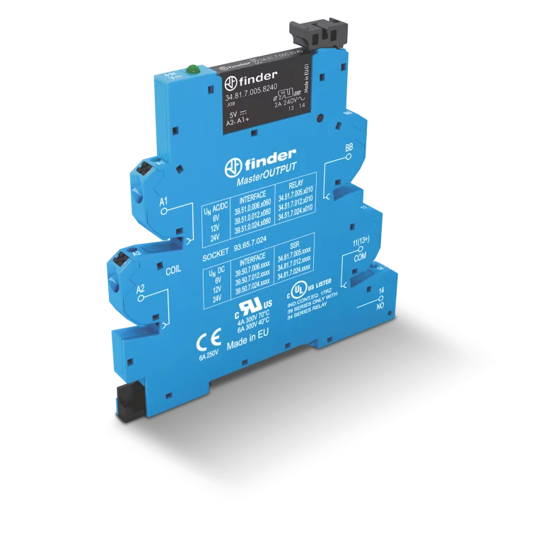 Type 39.50 - MasterOUTPUT - SSR - Relay interface module Type 39.50 - MasterOUTPUT - SSR - Relay interface module