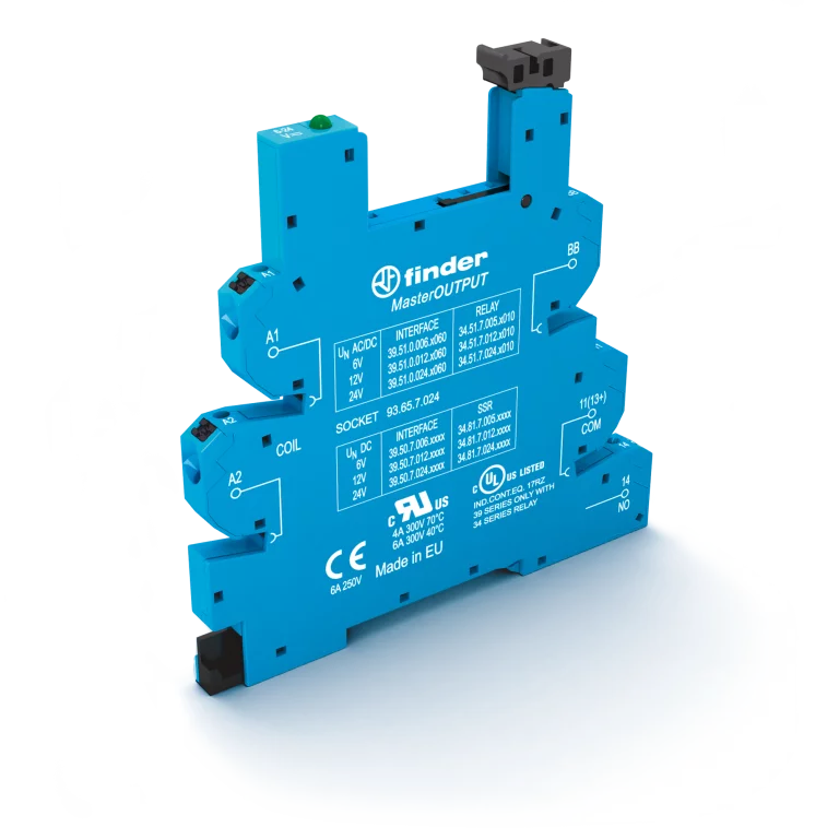 Type 93.65 - Push-In terminal socket Type 93.65 - Push-In terminal socket