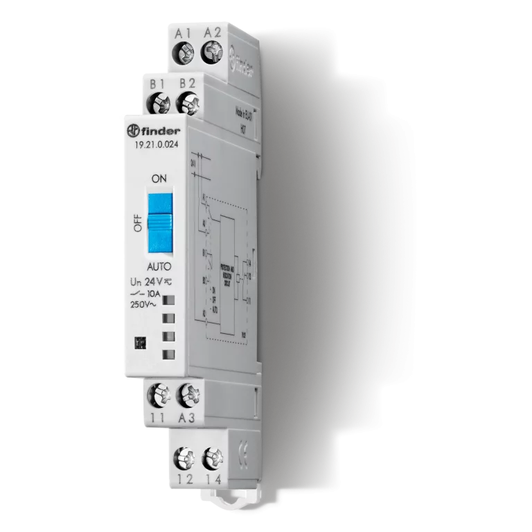 Type 19.21 - Auto/Off/On Output Module Type 19.21 - Auto/Off/On Output Module