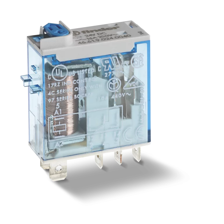Type 46.61 - Miniature industrial relay 16A Type 46.61 - Miniature industrial relay 16A