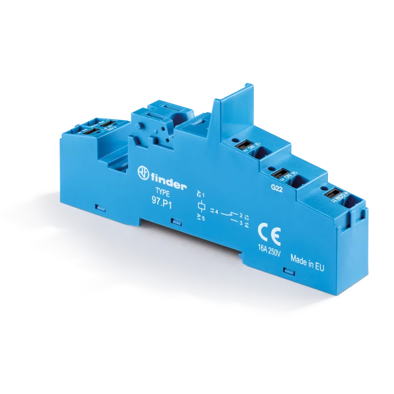 Type 97.P1 - Socket with Push-in terminals Type 97.P1 - Socket with Push-in terminals