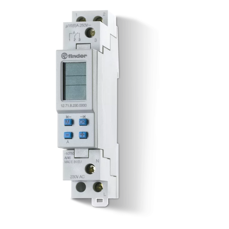 Type 12.71 - Electronic digital time switch Type 12.71 - Electronic digital time switch