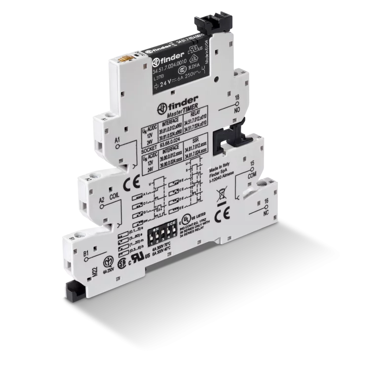 Type 39.81 - MasterTIMER - EMR - Relay interface module 6A Type 39.81 - MasterTIMER - EMR - Relay interface module 6A
