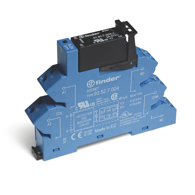 Type 38.41 - Relay interface modules - Single output SSR Type 38.41 - Relay interface modules - Single output SSR