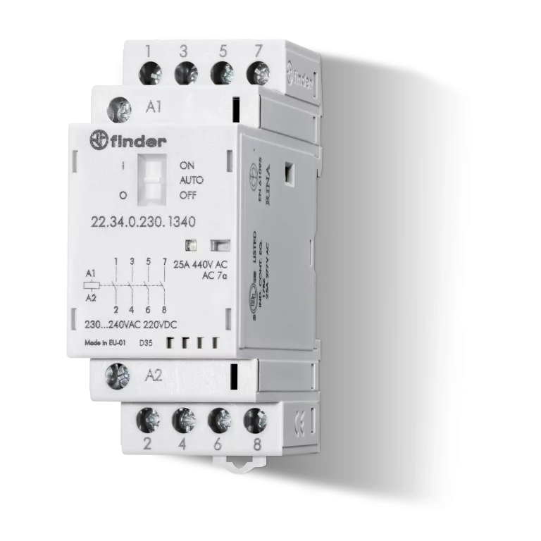 Type 22.34 - Modular contactors 25A