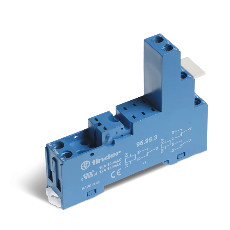 Type 95.95 - Screw terminal (Box clamp) socket Type 95.95 - Screw terminal (Box clamp) socket