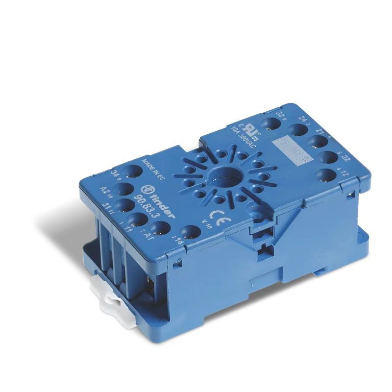 Type 90.83 - Screw terminal (Box clamp) socket Type 90.83 - Screw terminal (Box clamp) socket