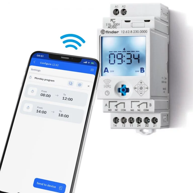 Type 12.62 - Digital time switch 16A Type 12.62 - Digital time switch 16A