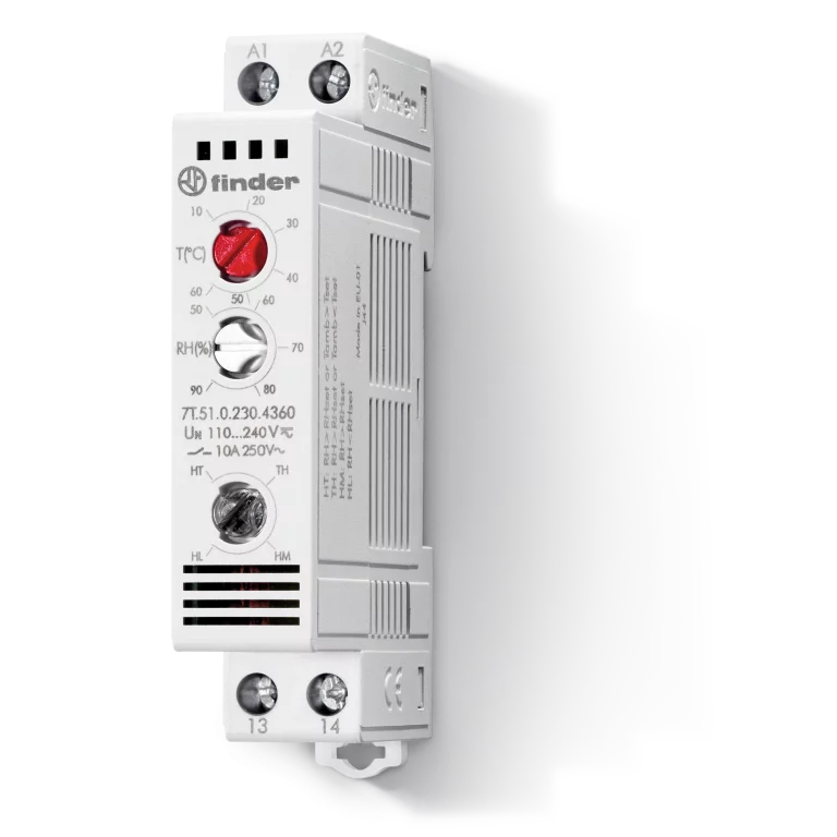 Type 7T.51 - panel thermo-hygrostat