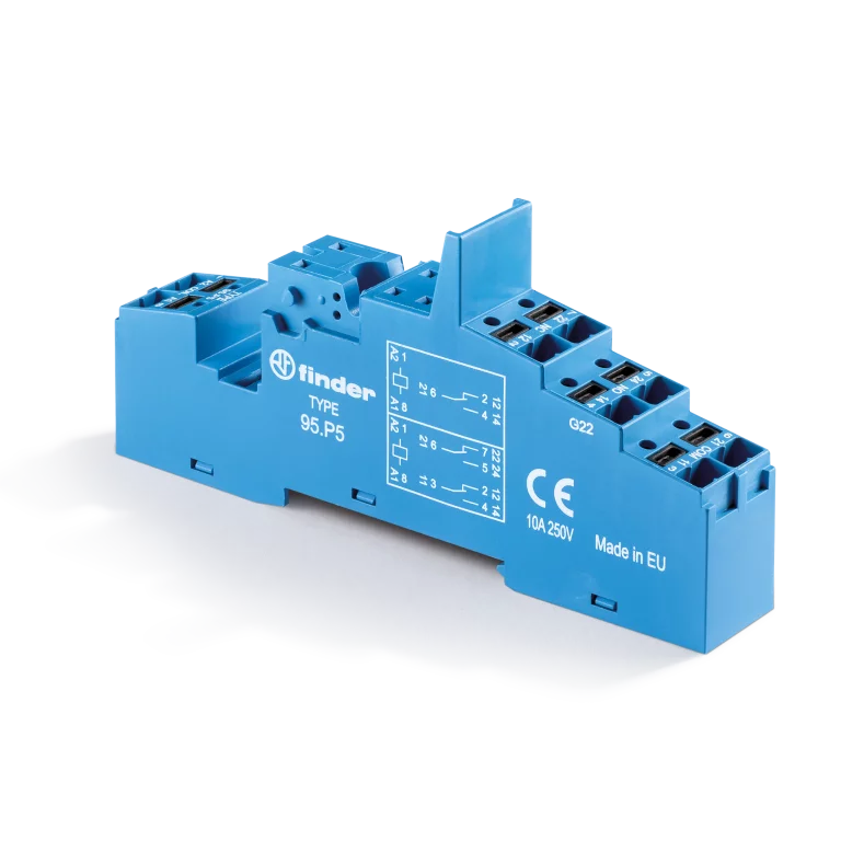Type 95.P5 - Socket with Push-in terminals