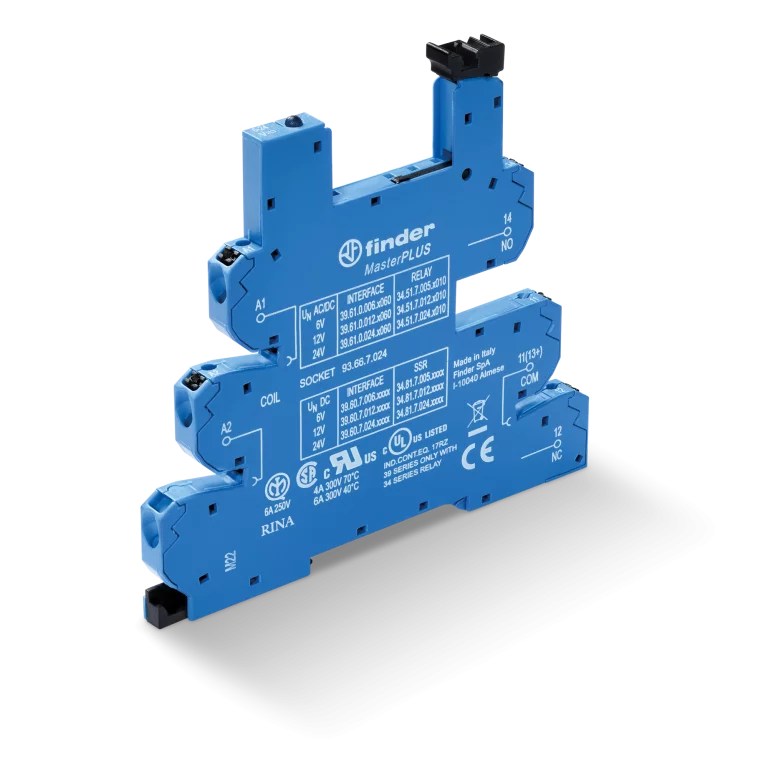 Type 93.66 - Push-In terminal socket Type 93.66 - Push-In terminal socket