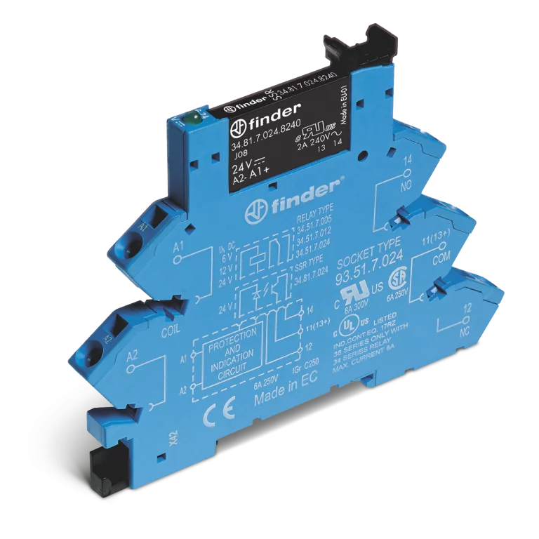 Type 38.91 - Relay interface module - Single output SSR