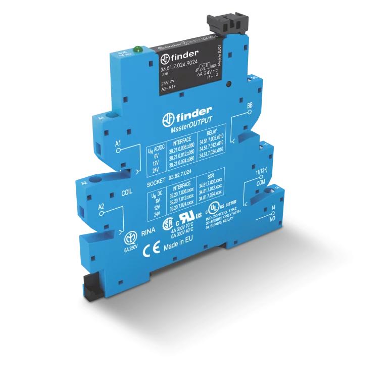 Type 39.20 - MasterINTERFACE – MasterOUTPUT SSR Relay Interface Module Type 39.20 - MasterINTERFACE – MasterOUTPUT SSR Relay Interface Module