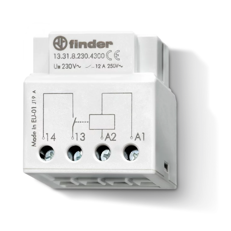 Type 13.31 - EMR switchbox mount monostable relay