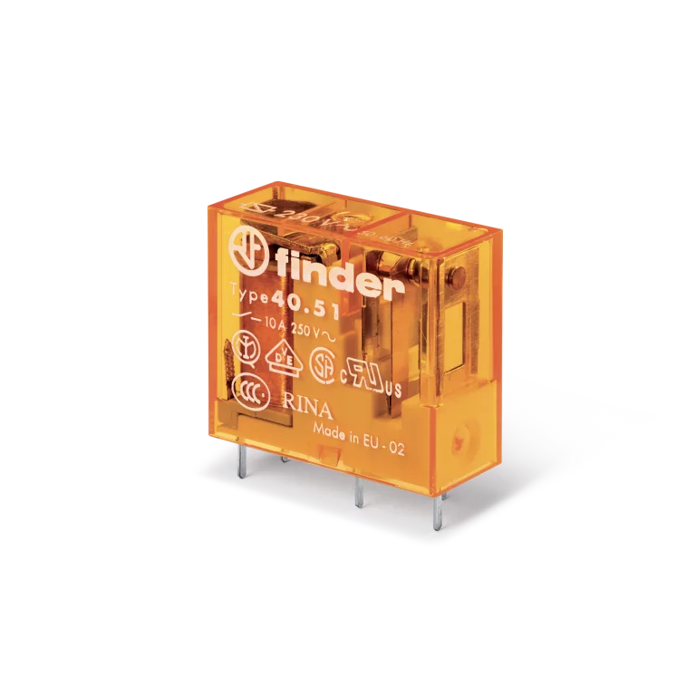 Type 40.51 - PCB/Plug-in relays 12A Type 40.51 - PCB/Plug-in relays 12A