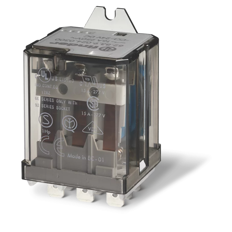 Type 62.83 - Power relay 16A Type 62.83 - Power relay 16A