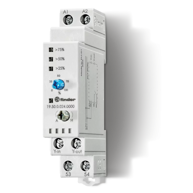 Type 19.50 - Status indicating modules with analog output Type 19.50 - Status indicating modules with analog output