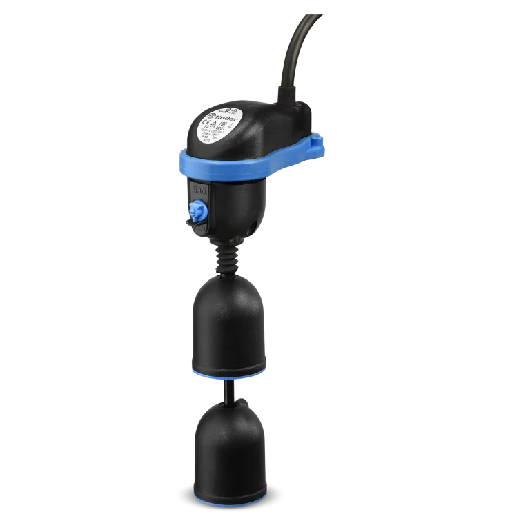 Type 72.C1 - New space-saving Float switch for liquid level regulation Type 72.C1 - New space-saving Float switch for liquid level regulation