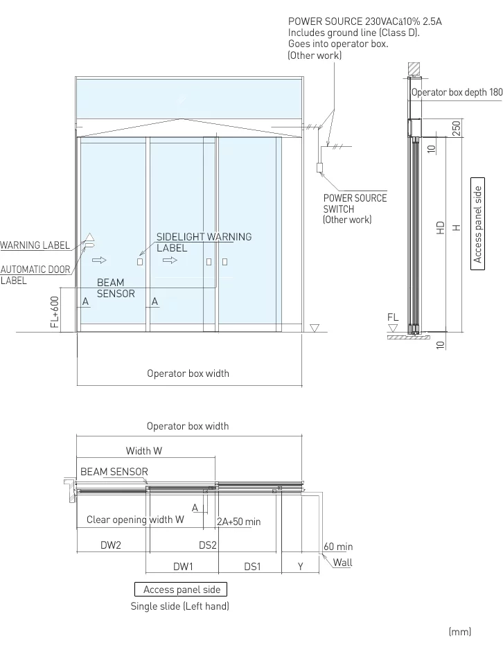 V-85TL Telescopic Door Operator - V-85TL Telescopic Door Operator V-85TL Telescopic Door Operator - V-85TL Telescopic Door Operator