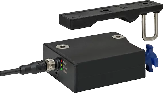 280-856/281-414 - Fuse plug; with soldered miniature fuse; with indicator lamp; LED (red); DC 30 - 65 V; 2 A FF; 5 mm wide; gray