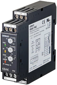 K8AK-PW2 380/480VAC - K8AK-PW 3-Phase Voltage Relay K8AK-PW2 380/480VAC - K8AK-PW 3-Phase Voltage Relay