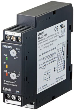 K8AK-PA2 380/480VAC - K8AK-PA 3-Phase Asymmetry, Phase Sequence, Phase Loss Relay K8AK-PA2 380/480VAC - K8AK-PA 3-Phase Asymmetry, Phase Sequence, Phase Loss Relay