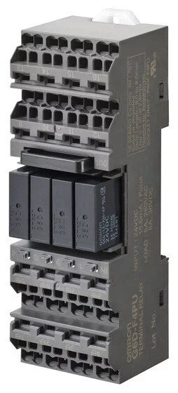 G6D-F4PU DC12 - G6D-F4PU IO Terminal Relay Bank