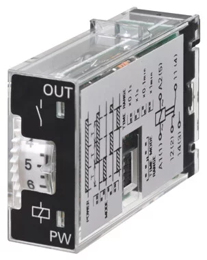 H3RN-21-B DC12 - H3RN-B Solid State Timer 