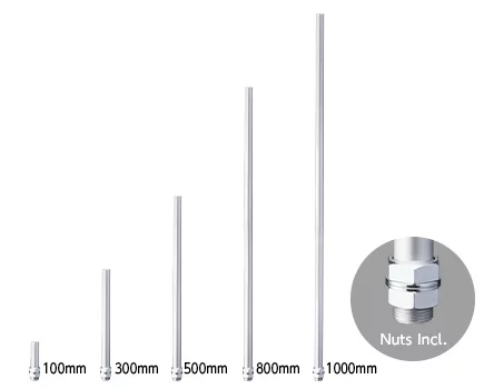 POLE22-T - Threaded Poles