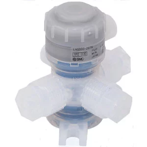 LVQ*00Z- 3 Port Chemical Valve- Air Operated - LVQ*00Z, 3 Port Chemical Valve, Air Operated