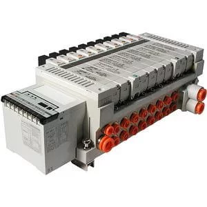VV5Q21-S- 2000 Series- Base Mounted Manifold- Plug-in- Serial Transmission Unit - VV5Q21-S, 2000 Series, Base Mounted Manifold, Plug-in, Serial Transmission Unit