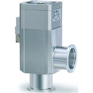 XLDV- Aluminum High Vacuum Angle Valves- Air Operated w/Solenoid Valve - XLDV, Aluminum High Vacuum Angle Valves, Air Operated w/Solenoid Valve