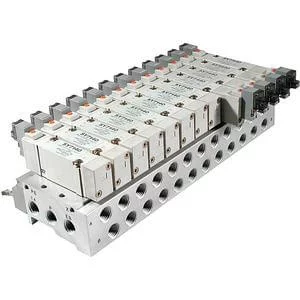 SS5Y7-**P- 7000 Series- Bar Stock Manifold- Flat Ribbon Cable Connector - SS5Y7-**P, 7000 Series, Bar Stock Manifold, Flat Ribbon Cable Connector