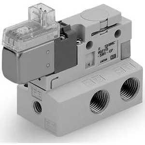 VQZ115- 100 Series- 3 Port Solenoid Valve- Base Mounted - VQZ115, 100 Series, 3 Port Solenoid Valve, Base Mounted