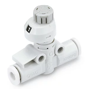 AS*2FSG- Speed Controller with Indicator- Stainless Steel- In-line Type - AS*2FSG, Speed Controller with Indicator, Stainless Steel, In-line Type