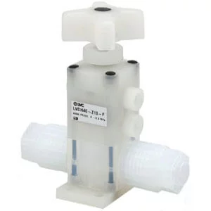 LVDH-Z*-F/FN High Purity Chemical Valve- Manually Operated- Flare- Integral Fittings - LVDH-Z*-F/FN High Purity Chemical Valve, Manually Operated, Flare, Integral Fittings