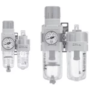 AC10A-A to AC40A-A- Filter Regulator and Lubricator - AC10A-A to AC40A-A, Filter Regulator and Lubricator