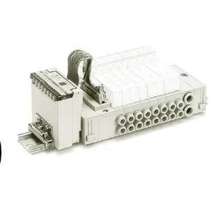 SS5Y3-45S1*- 3000 Series- Stacking Manifold- DIN Rail Mount- SI unit (Separate type) - SS5Y3-45S1*, 3000 Series, Stacking Manifold, DIN Rail Mount, SI unit (Separate type)