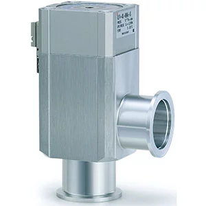 XLFV- Aluminum High Vacuum Angle Valve- Normally Closed- O-ring Seal with Solenoid Valve - XLFV, Aluminum High Vacuum Angle Valve, Normally Closed, O-ring Seal with Solenoid Valve