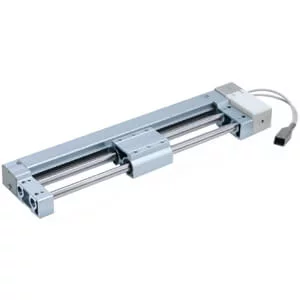LEL Electric Actuator/Guide Rod Slider- Belt Drive- Step Motor (Servo/24 VDC) - LEL Electric Actuator/Guide Rod Slider, Belt Drive, Step Motor (Servo/24 VDC)